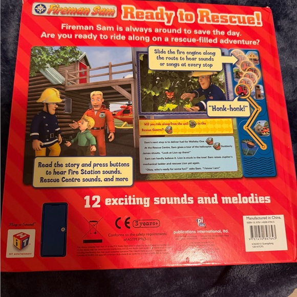 Fireman Sam Rescue Adventure Book - Picture 2 of 3